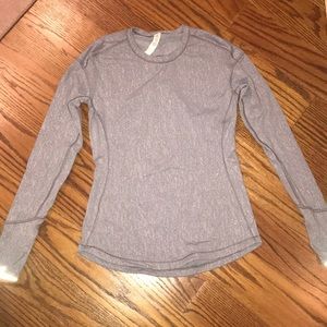 Lululemon long sleeve workout shirt